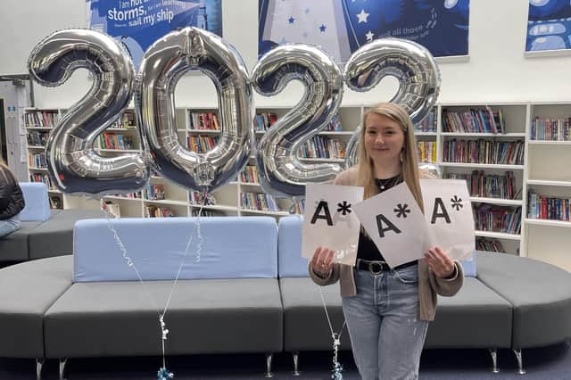 Emily Berkley is off to Oxford to study chemistry.