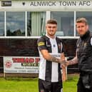 Forward Jamie Clark has been in prolific form this season. Picture: Alnwick Town FC
