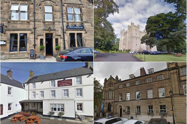 Northumberland hotels with the best Google ratings.