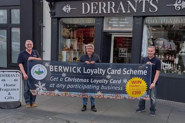 Derrants is a main sponsor of the Berwick Christmas Loyalty Scheme.