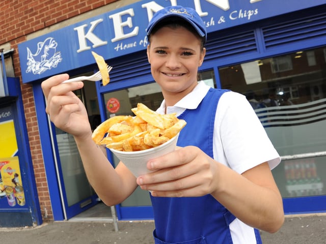 Jemma Keith  outside Kenny's in 2012