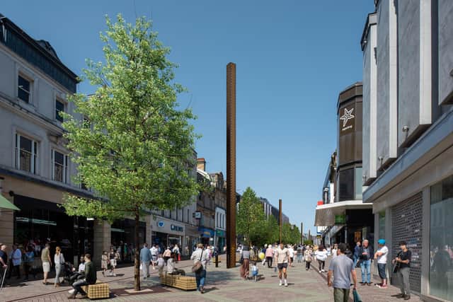 Latest designs for a regeneration of Northumberland Street in Newcastle. Photo: Newcastle City Council. Free to reuse for all LDR partners