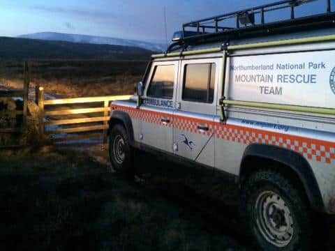 Northumberland National Park Mountain Rescue Team. Picture: Iain Nixon