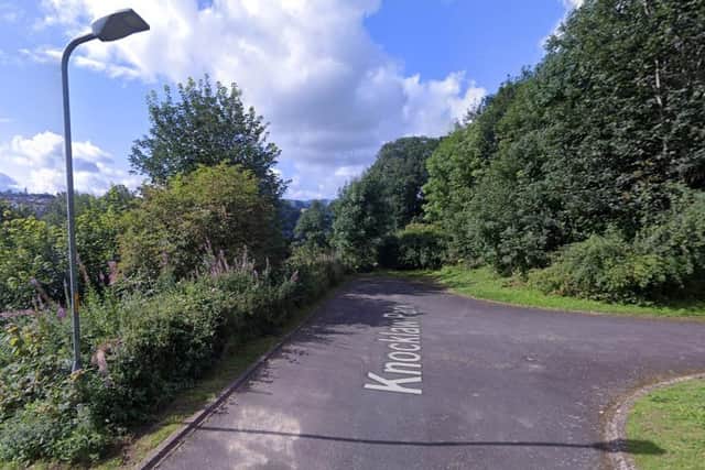 Knocklaw Park, Rothbury.