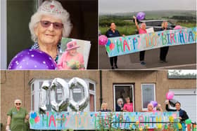 Ruth Redpath celebrates her 100th birthday.