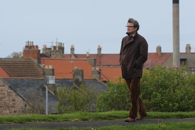 Coling Firth on Berwick Ramparts as a pensive Eric Lomax.