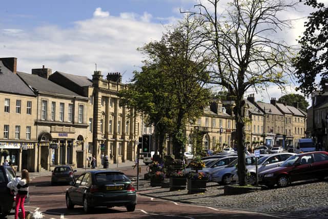 Alnwick town centre.