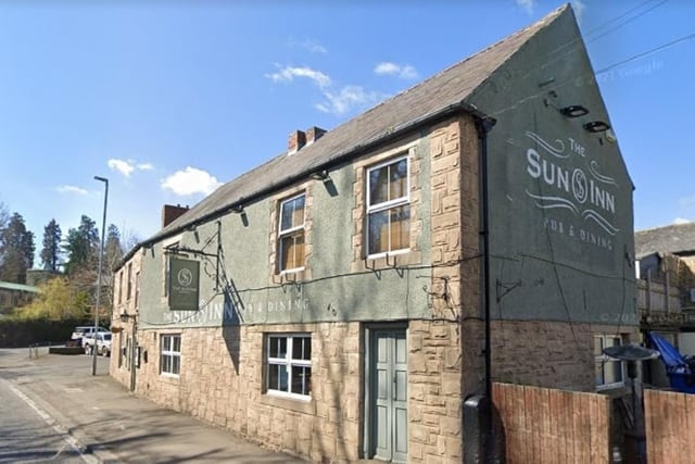 The Sun Inn is joint fourth with a 4.4 rating.