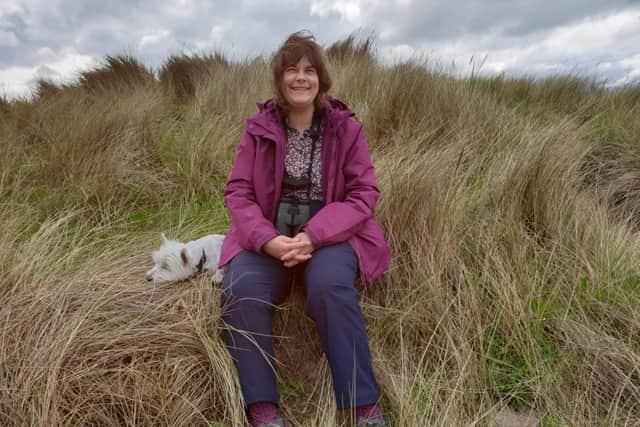 Mandy Fall, who volunteers for Coast Care in Northumberland. Picture: Coast Care