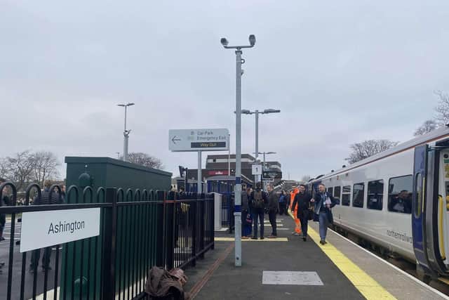 Ashington councillors welcome new railway line