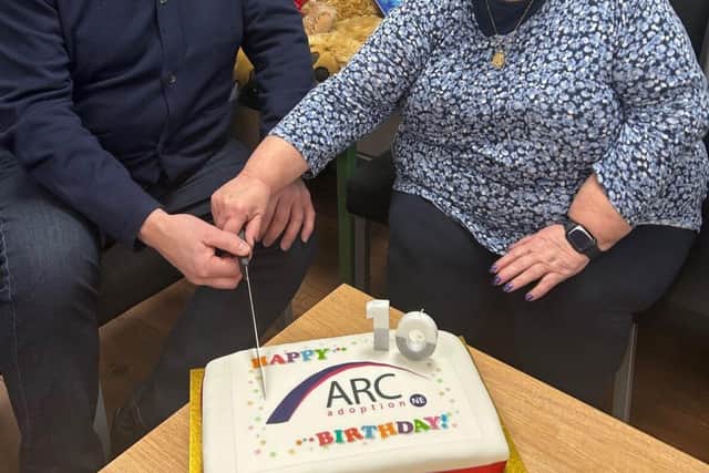 Terry Fitzpatrick and Lorraine Jefferson, founders of ARC Adoption North East