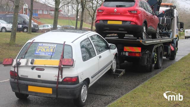 Northumbria Police have been cracking down on uninsured drivers.