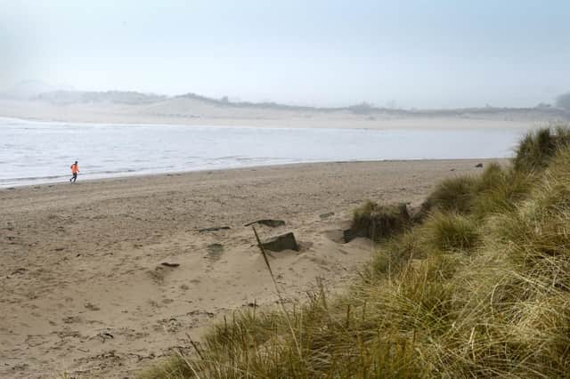 Alnmouth beach (file image).