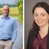 Cllr Guy Renner-Thompson and Cllr Georgina Hill.