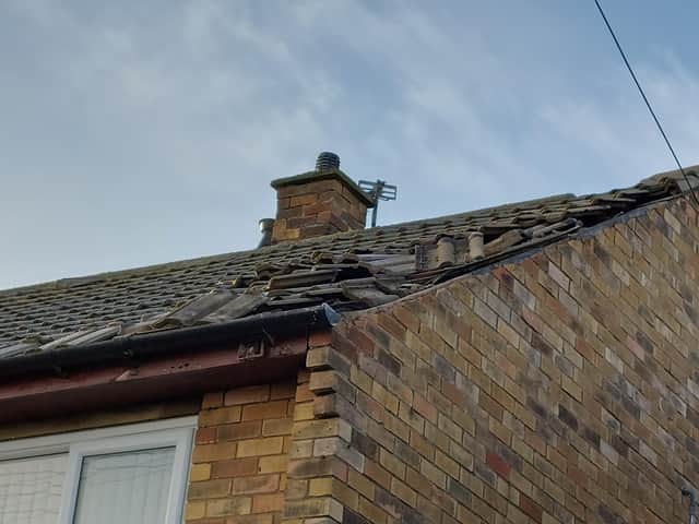 Storm Arwen has damaged thousands of roofs across the county.