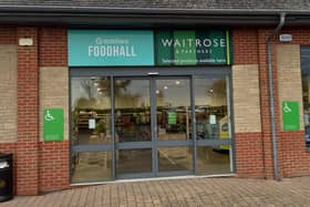 Waitrose products are now available at the Dobbies Morpeth store following the switch from Sainsbury's.