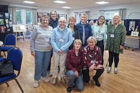 The Lowick Art Group exhibition took place at the Parish Centre in Berwick.