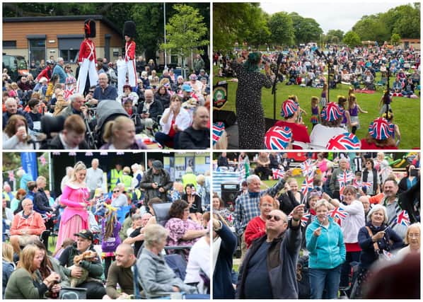 Hundreds of people attended The Jubilee Picnic in the Park in Blyth.