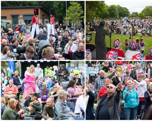 Hundreds of people attended The Jubilee Picnic in the Park in Blyth.
