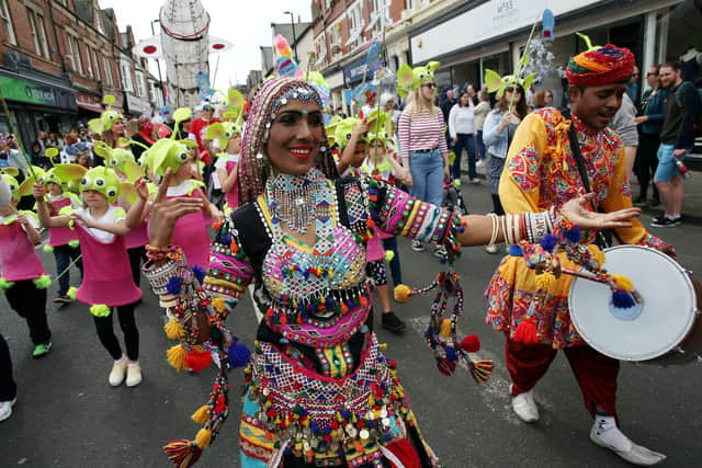 The parade at Whitley Bay Carnival in 2019. Picture by Paul Norris