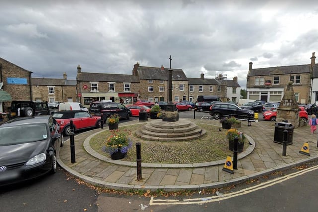 Stocksfield, Riding Mill and Corbridge is ranked number 3 with a median property price of £365,000.