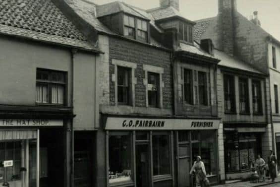 A picture of the shop from decades ago.