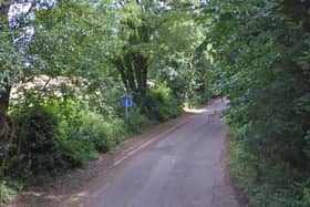 A section of the road that leads to Broom House Farm near Hartburn. Picture by Google.