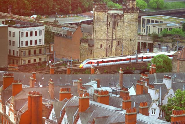 An LNER Azuma train in Newcastle. Picture: LNER