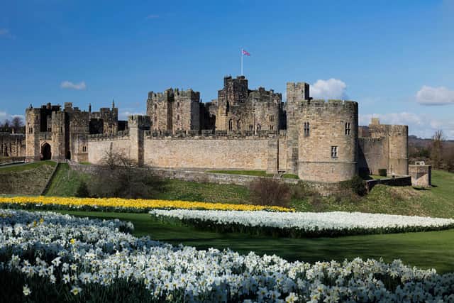 Alnwick Castle has reopened its grounds to visitors in line with the easing of Covid-19 restrictions.
