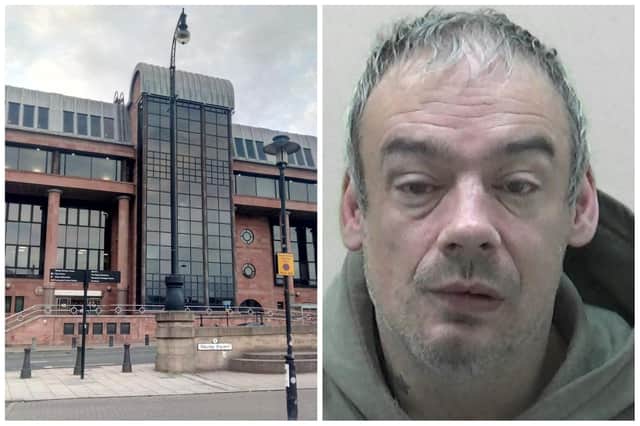Steven Scott appeared at Newcastle Crown Court, where he admitted burglary.