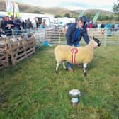 Sheep champion James Smith.