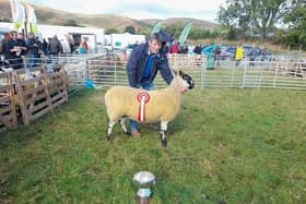Sheep champion James Smith.