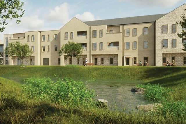 There are plans for nearly 100 new homes in Amble.