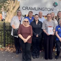 Care home staff hit the road to buy life saving defibrillator