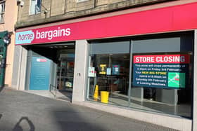 Home Bargains is closing its store in Berwick town centre.