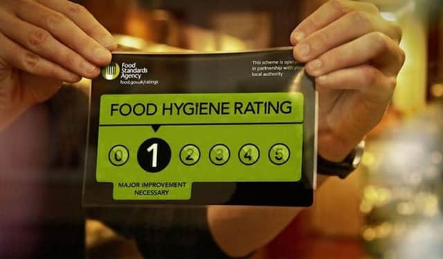 An Ashington takeaway has been handed a zero hygiene rating, which means urgent improvement is necessary.