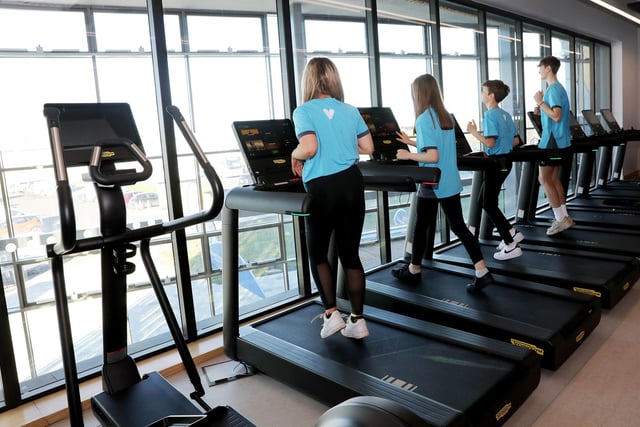 The centre includes a state-of-the-art gym.