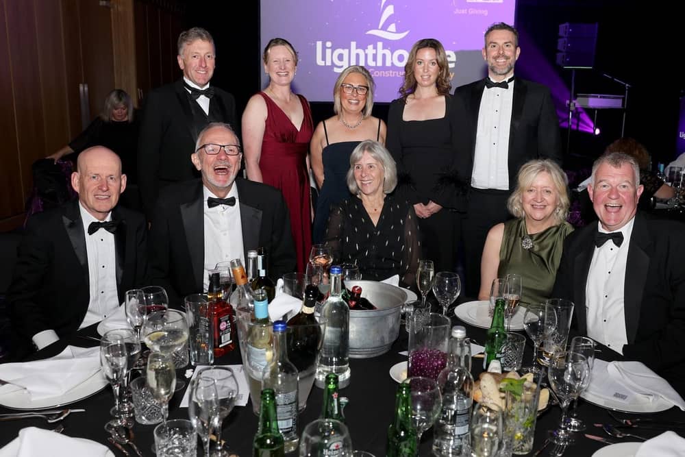 NCBF guests at the Lighthouse Charity anniversary dinner.