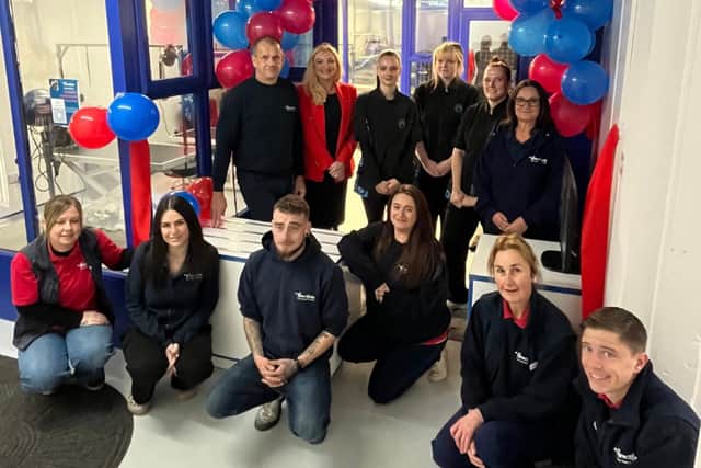 County councillor for Berwick North Nicole Brooke joined the team to cut the ribbon and celebrate the occasion.