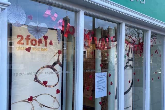 Specsavers are getting in the Valentine's Day spirit.