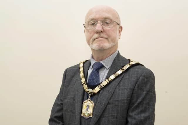 Alnwick Mayor Geoff Watson.