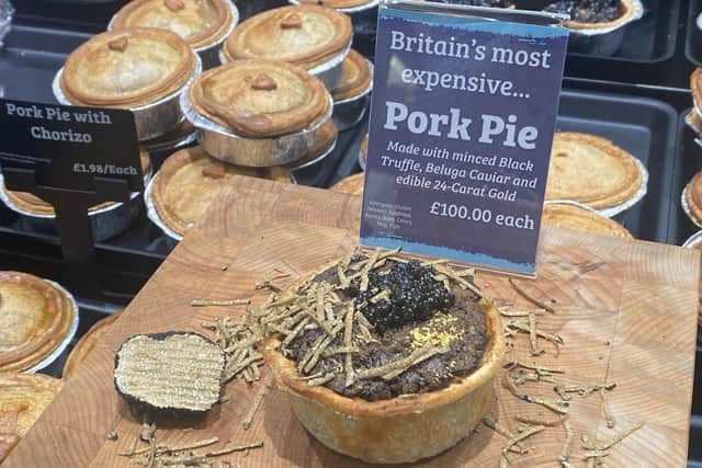 Britain's most expensive pork pie.