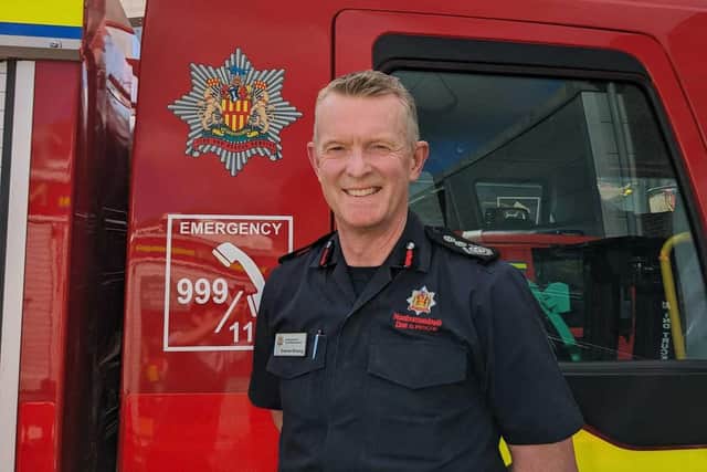Graeme Binning is the new chief fire officer of Northumberland Fire and Rescue Service.