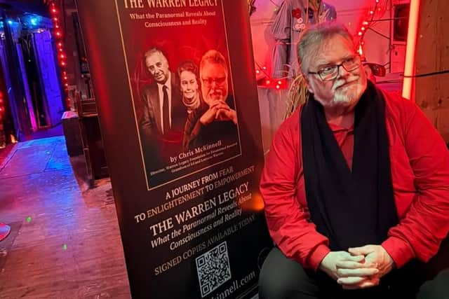Paranormal investigator Chris McKinnell.