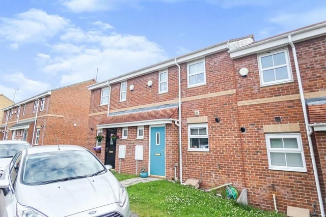Pattinson Estate Agents are marketing this two bedroom terrace property in Widdrington with a guide price of £75,000. To be sold at auction on September 7.