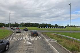 North Seaton Roundabout is very busy at peak times. (Photo by Google)