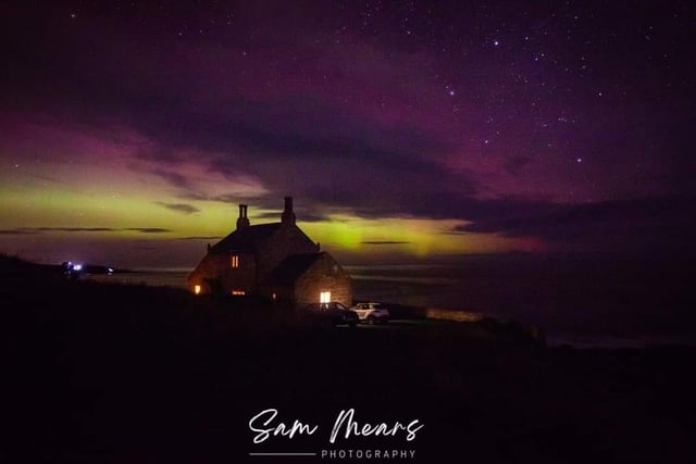 The Northern Lights make a majestic display over Howick.