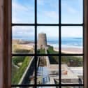 The view from the Clock Tower apartment at Bamburgh Castle. Picture: Crabtree & Crabtree