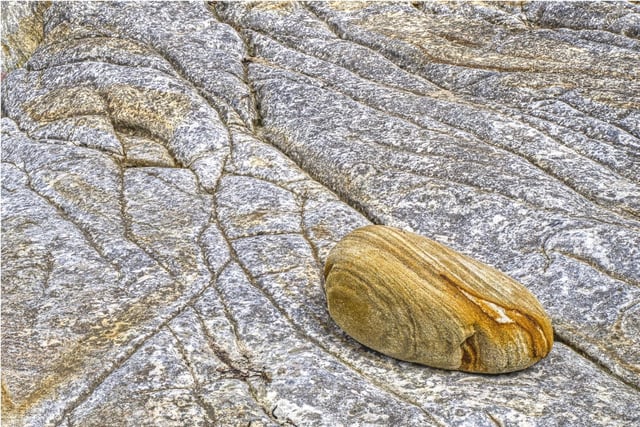 Paul Appleby's images included rock formations and stone patterns.