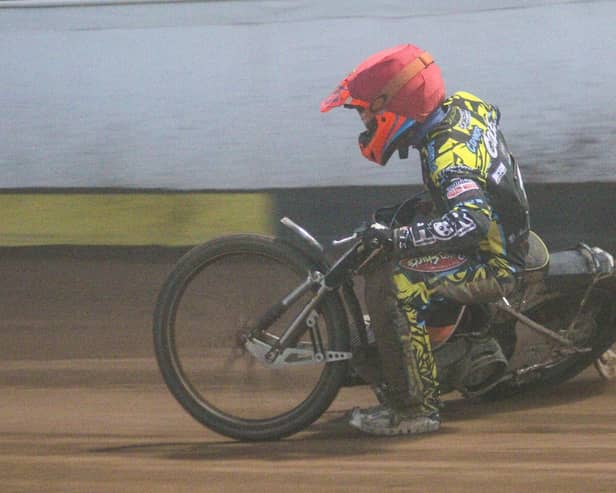 Connor Coles had a successful night against Oxford Chargers. Picture: Nia Martin